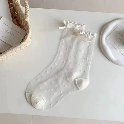 🧦 Officiële winkel – Ademende sokken van ijzijde met stippenpatroon